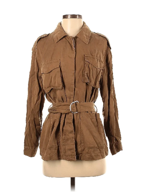 Jacket Snapped Jacket Toggled Jacket Drawstring Jacket