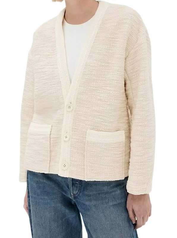 Peyton Jacket In Buttercream Mesh Jacket Canvas Jacket Denim Jacket