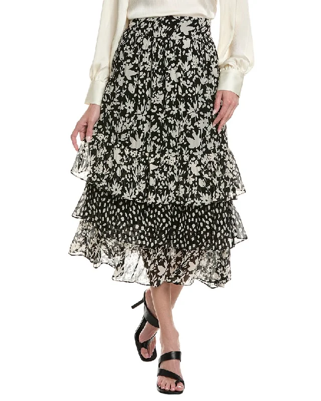 ba&sh Skirt velvet skirt plush