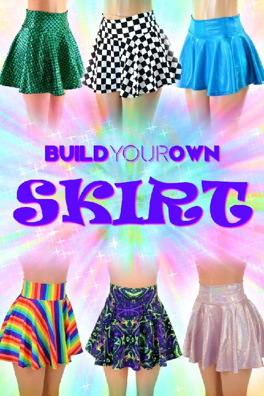 Build Your Own Skirt chiffon skirt airy