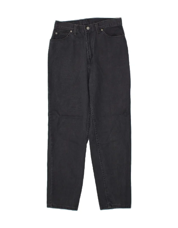 FADED GLORY Womens Petite Tapered Jeans US 10 Medium W28 L28 Grey Cotton Elegant Raw Hem Jeans FADED GLORY Womens Petite Tapered Jeans US 10 Medium W28 L28 Grey Cotton Elegant Raw Hem Jeans